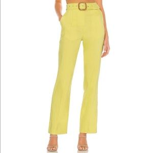 Lovers and Friends Joy Wide Leg Pants in Yellow